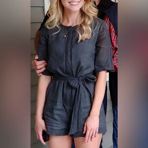 Banana Republic Linen Romper